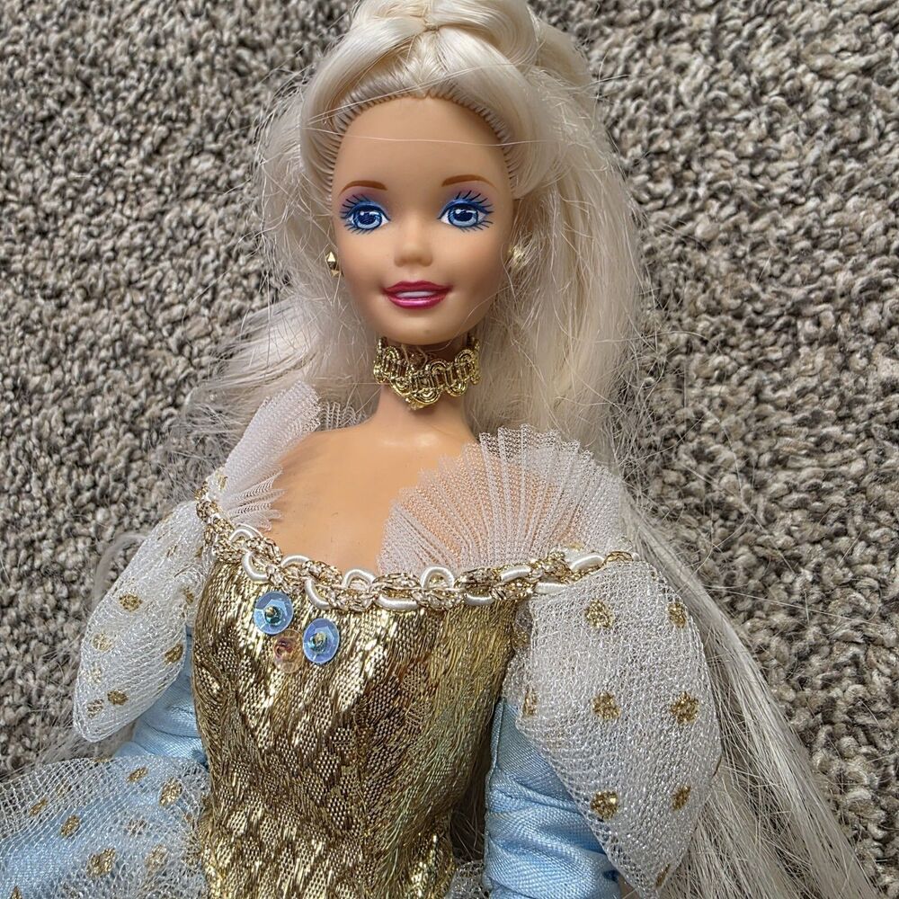 Vintage Barbie Cinderella Doll Mattel 1996 Princess Collector Dress